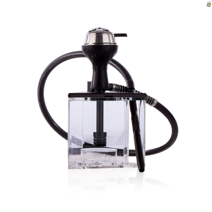 Acrylic Prism Hoob Hookah - Black
