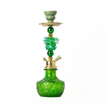 Pumpkin Pitcher Hookah - Green