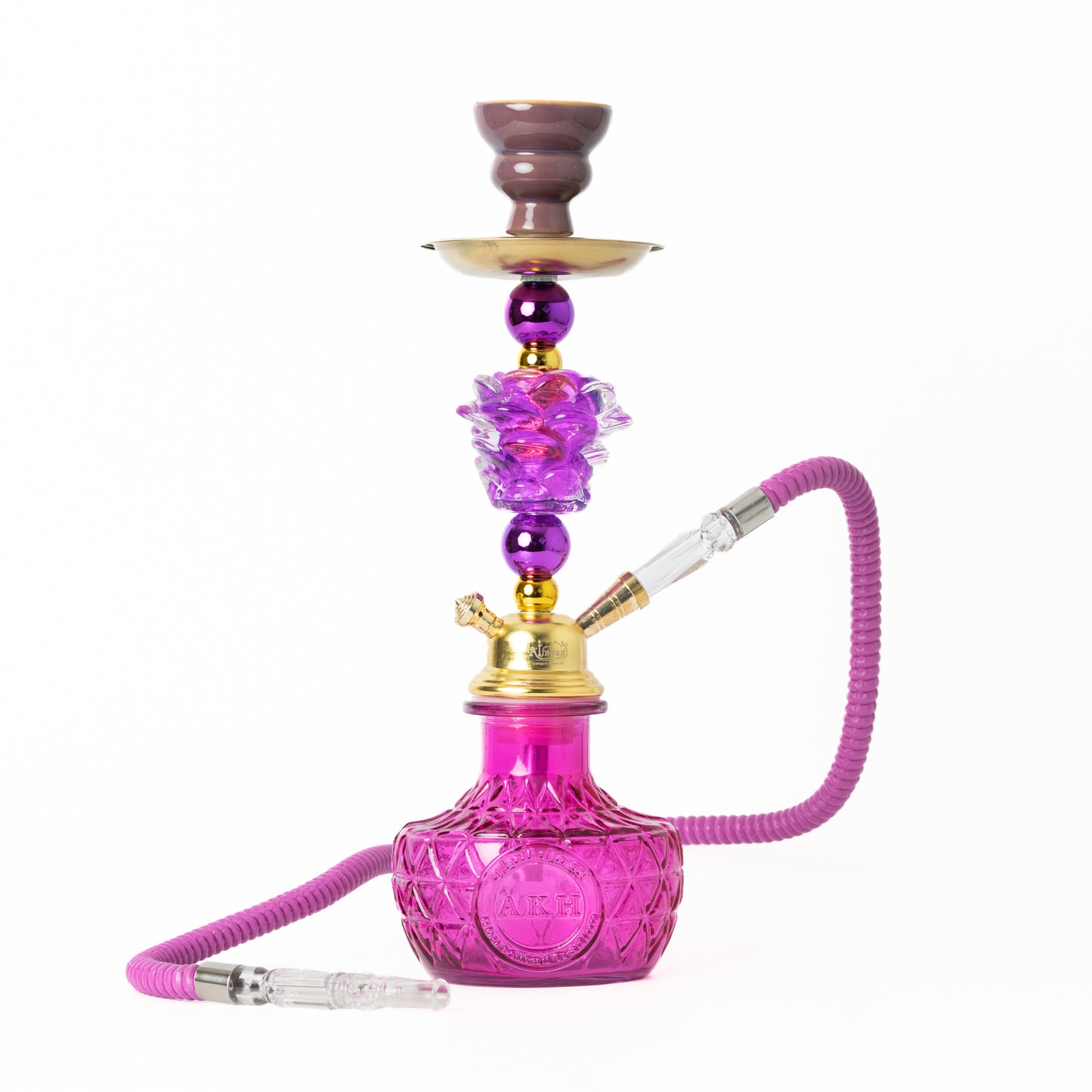 Pumpkin Pitcher Hookah - Purple