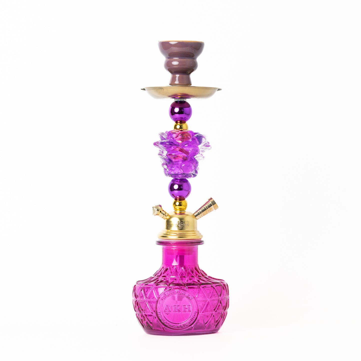 Pumpkin Pitcher Hookah - Purple