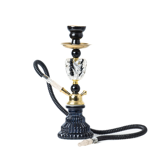 Pumpkin Luna Hookah - Black