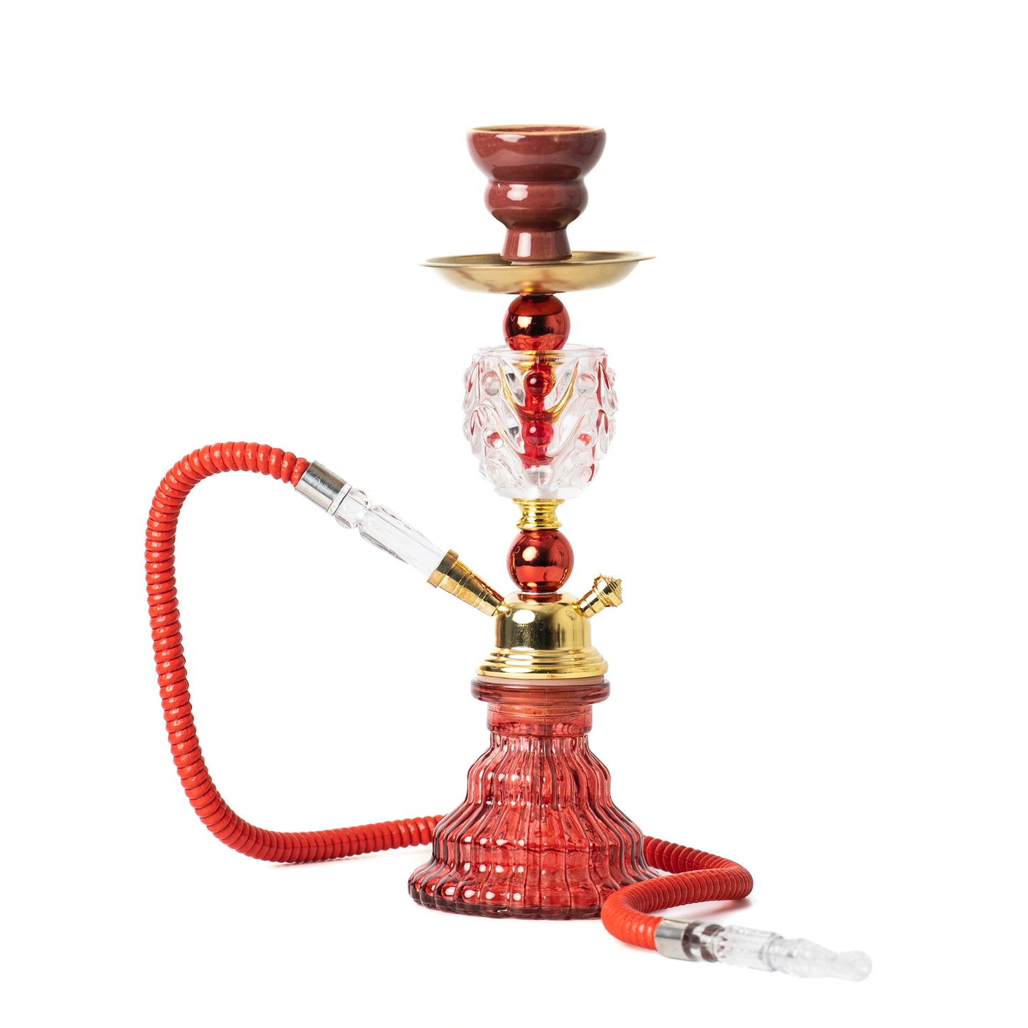 Pumpkin Luna Hookah - Red