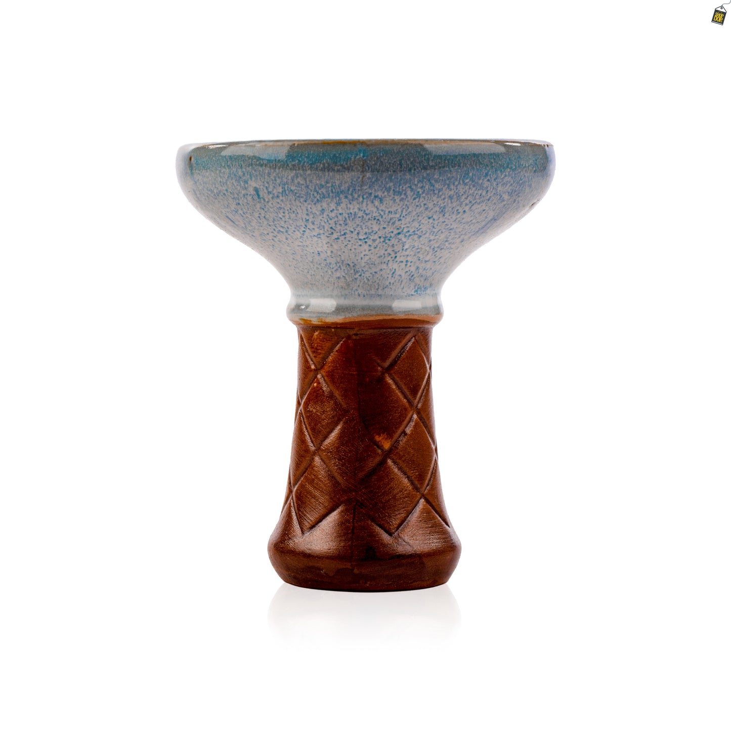 Rage Ceramic Hookah Phunnel Bowl - Blue