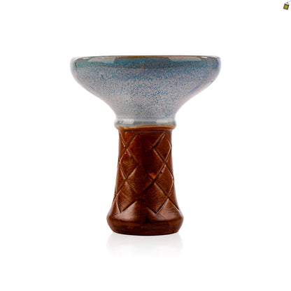 Rage Ceramic Hookah Phunnel Bowl - Blue