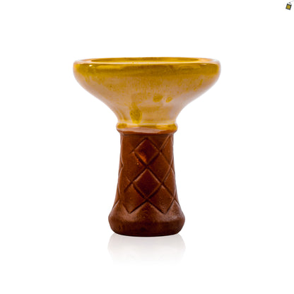 Rage Ceramic Hookah Phunnel Bowl - Yellow