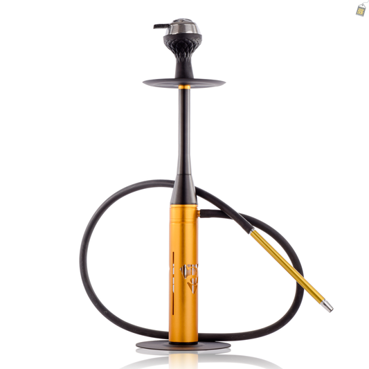 Roadster Baseball Hookah - Gold