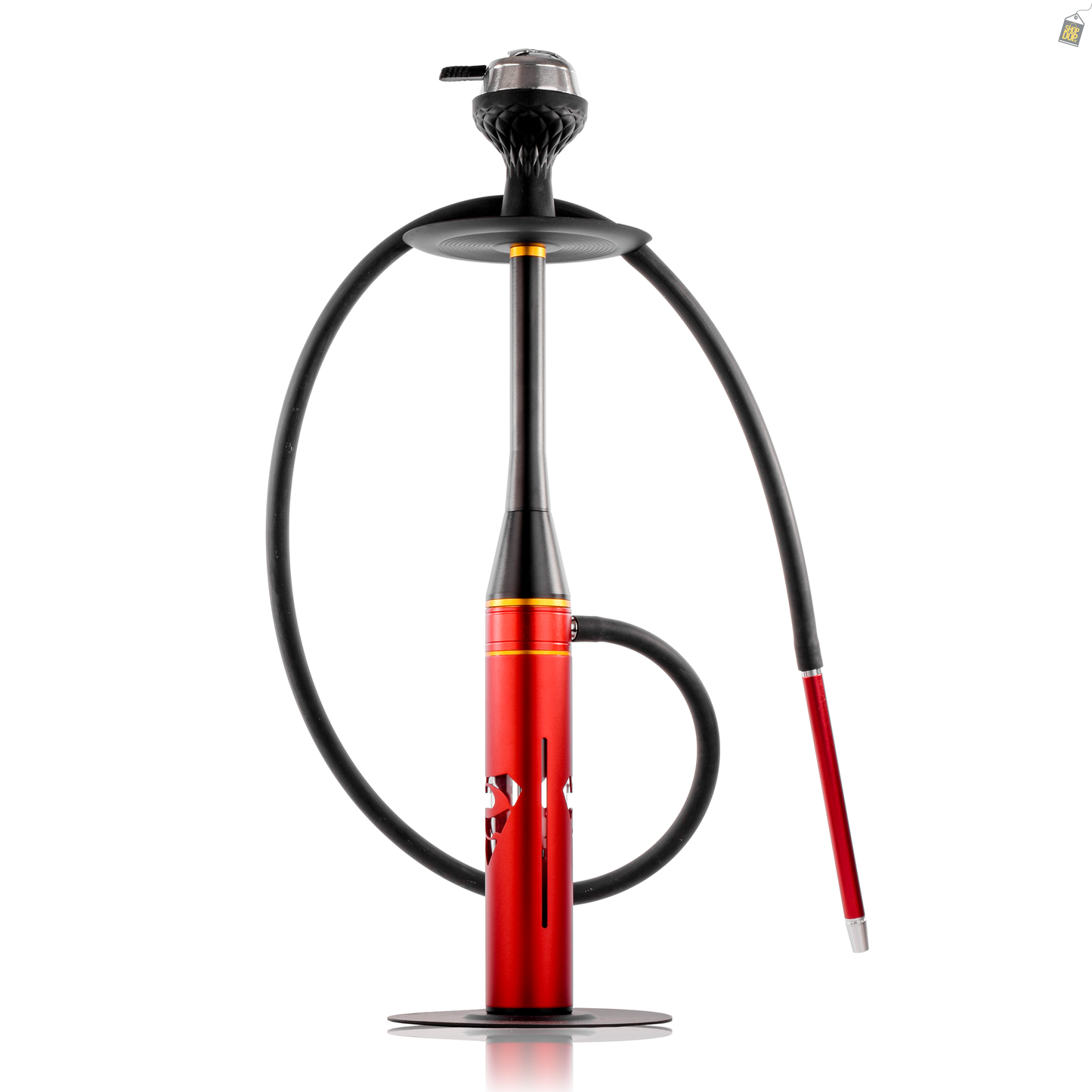 Roadster Baseball Hookah - Red