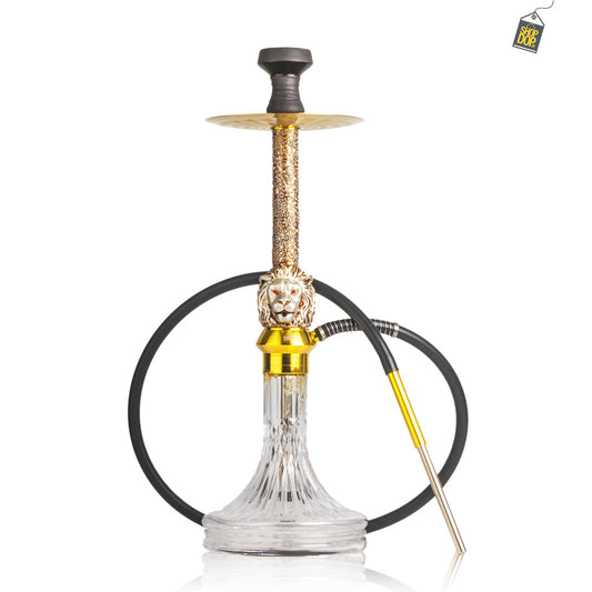 Roar X-Function Hookah - Rusty Silver