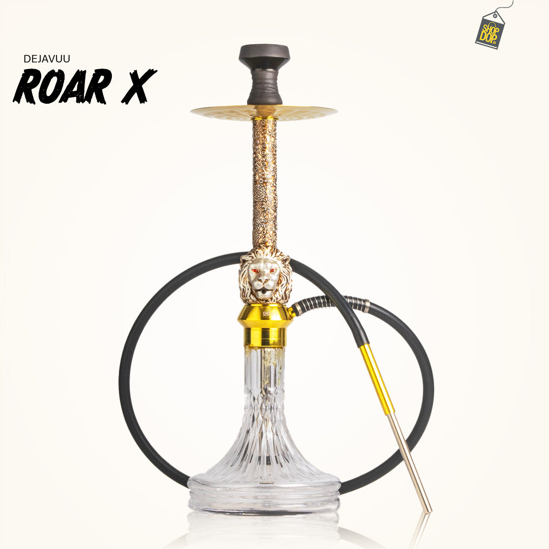 Roar X-Function Hookah - Rusty Silver