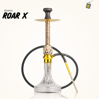 Roar X-Function Hookah - Rusty Silver