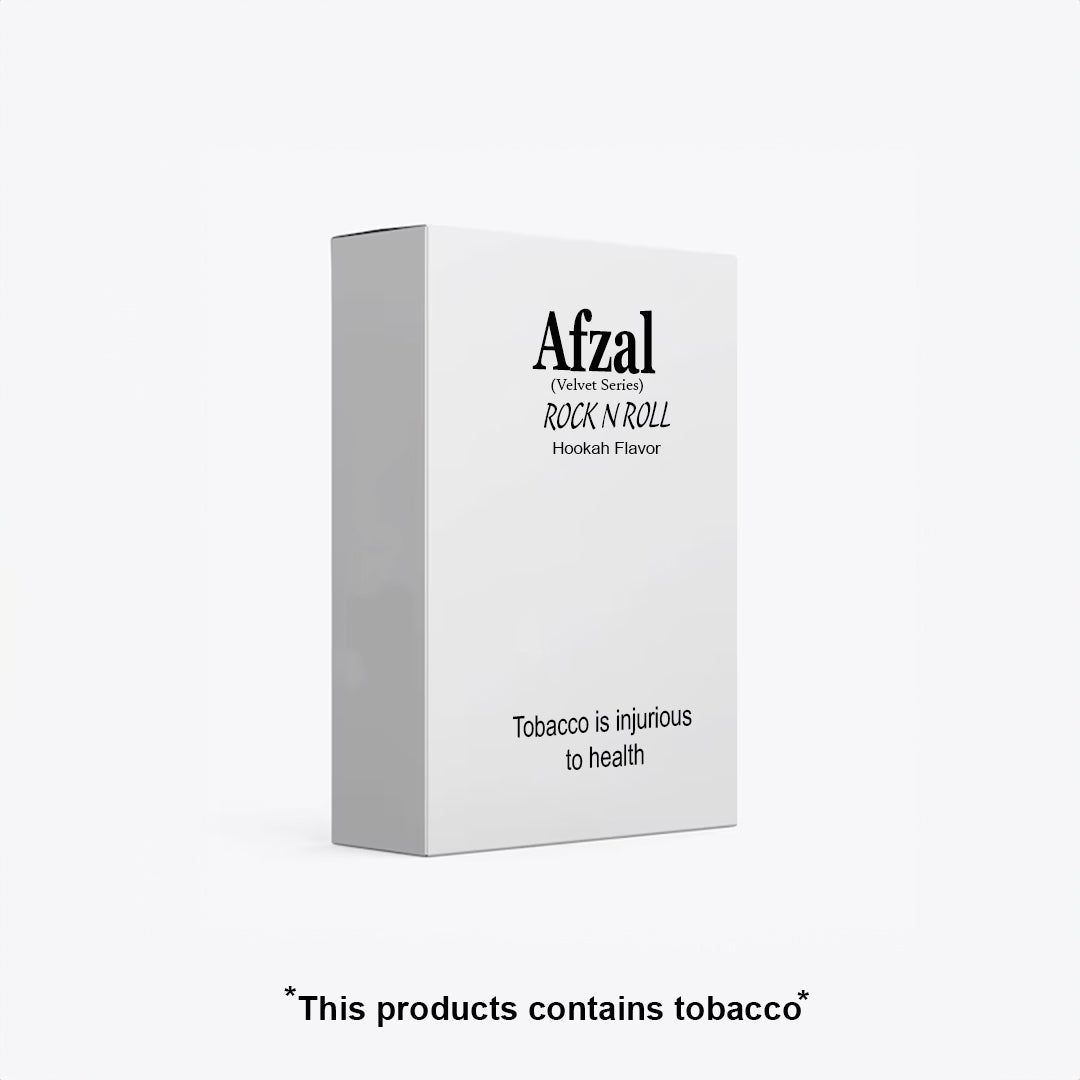 Afzal Rock n Roll Hookah Flavor - 50g (Premium Velvet Series)