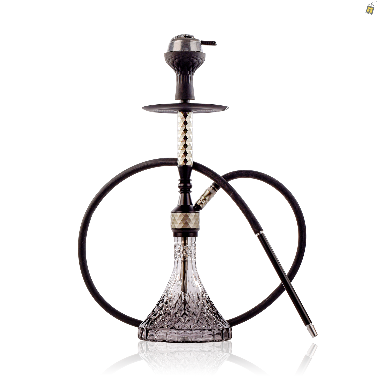 Royal Vertix Hookah -Black
