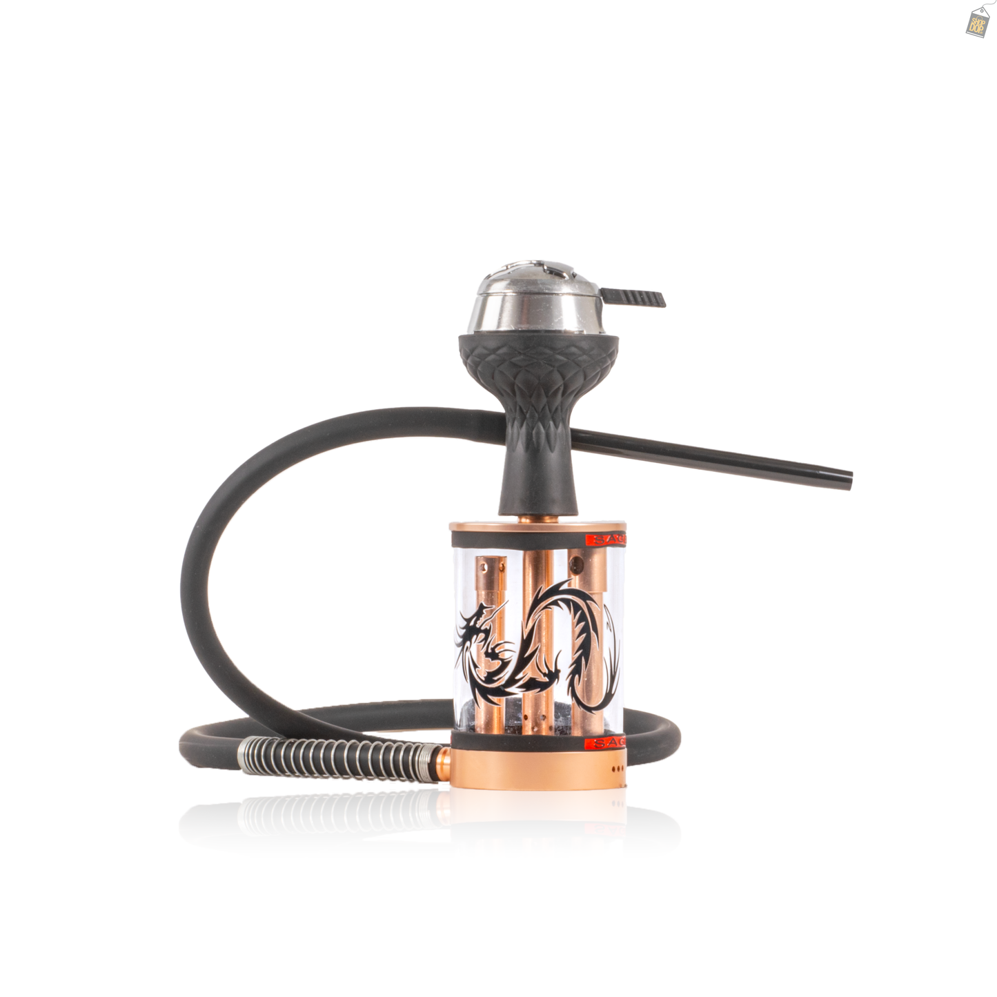Sager Rango Hookah - Rose Gold