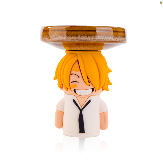 Sanji Ceramic Hookah Bowl - Brown