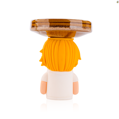 Sanji Ceramic Hookah Bowl - Brown