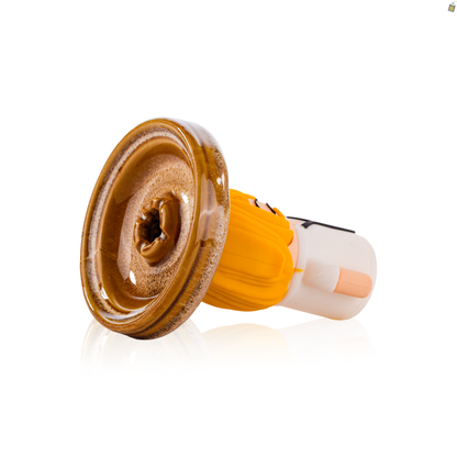 Sanji Ceramic Hookah Bowl - Brown