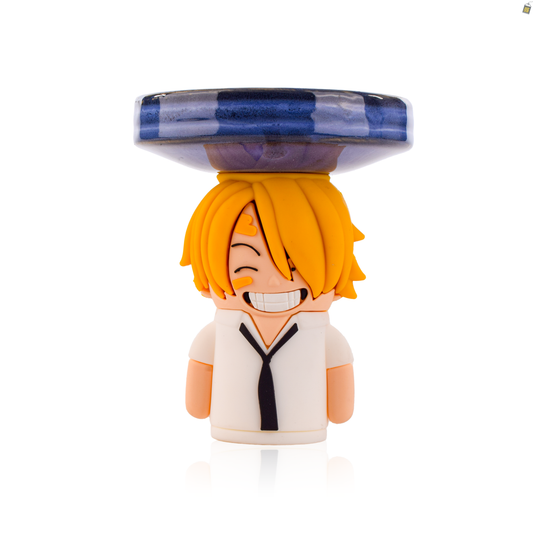 Sanji Ceramic Hookah Bowl - Blue