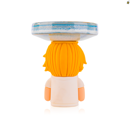 Sanji Ceramic Hookah Bowl - Sky Blue