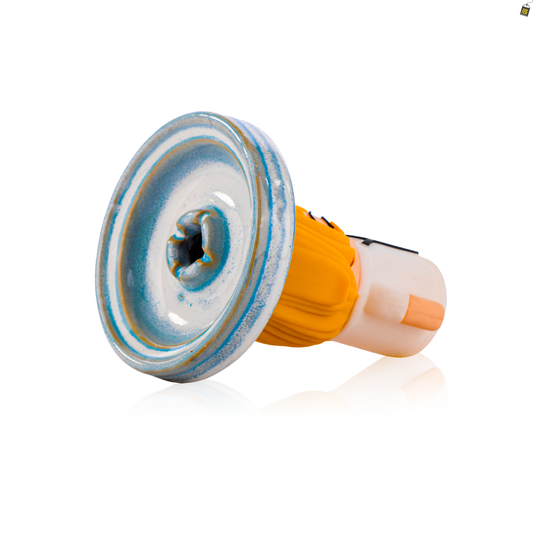 Sanji Ceramic Hookah Bowl - Sky Blue