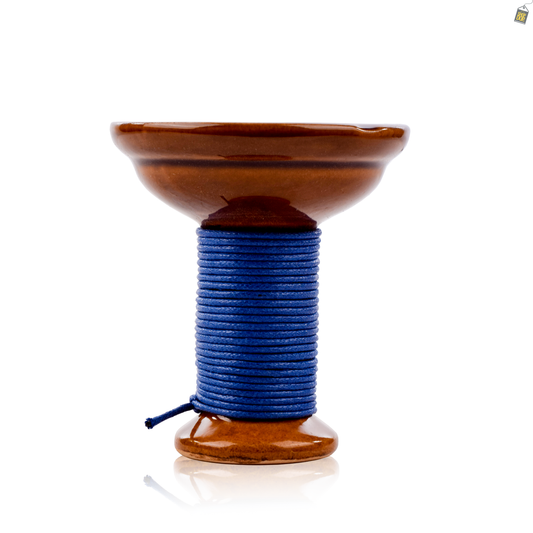 Shadow Puff Ceramic Hookah Phunnel Bowl - Blue