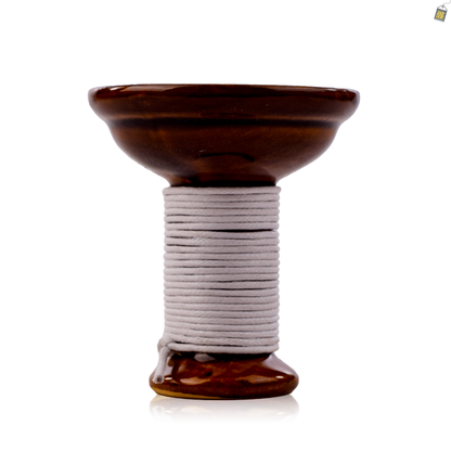 Shadow Puff Ceramic Hookah Phunnel Bowl - White