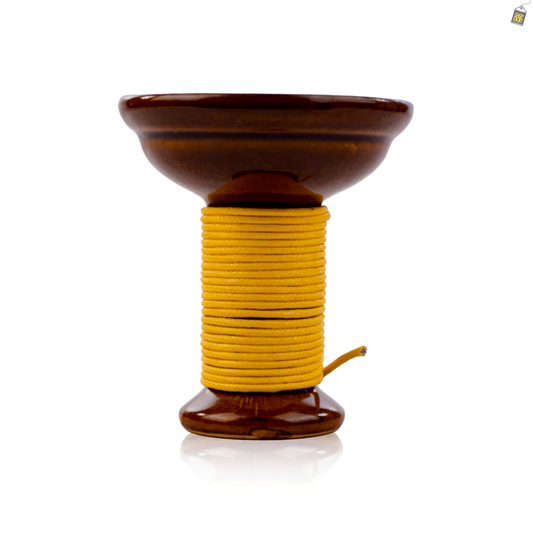 Shadow Puff Ceramic Hookah Phunnel Bowl - Yellow