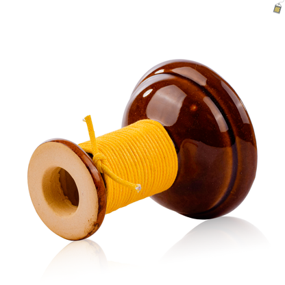 Shadow Puff Ceramic Hookah Phunnel Bowl - Yellow