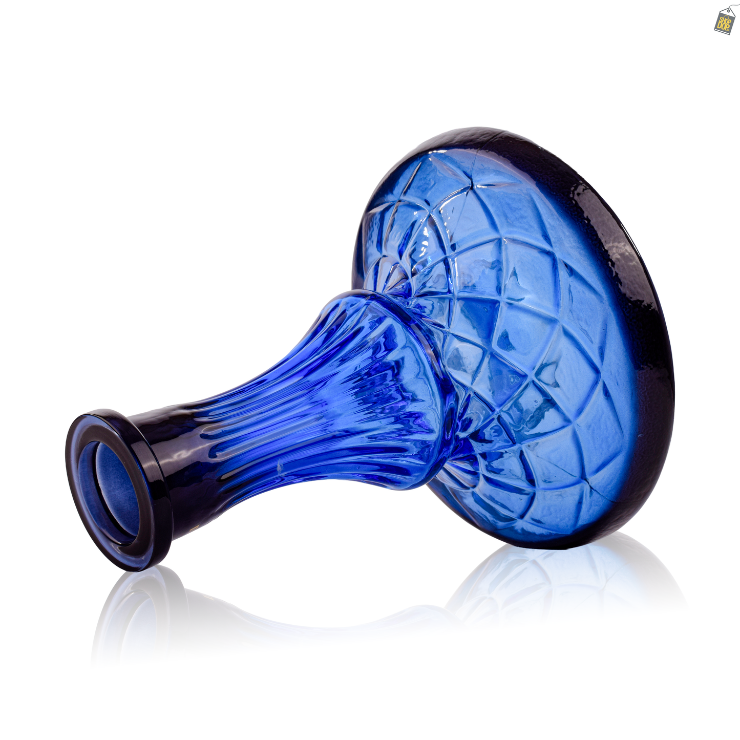 Shentai Hookah Glass Replacement Base - Blue (Rubber)