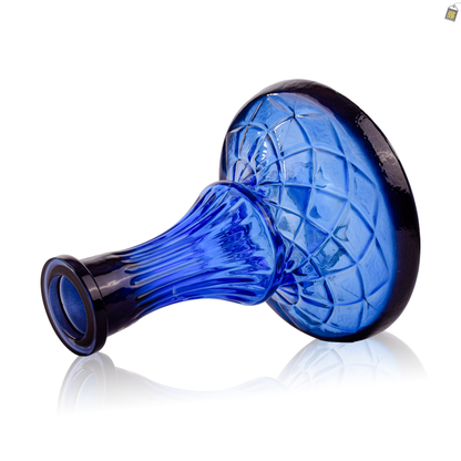 Shentai Hookah Glass Replacement Base - Blue (Rubber)