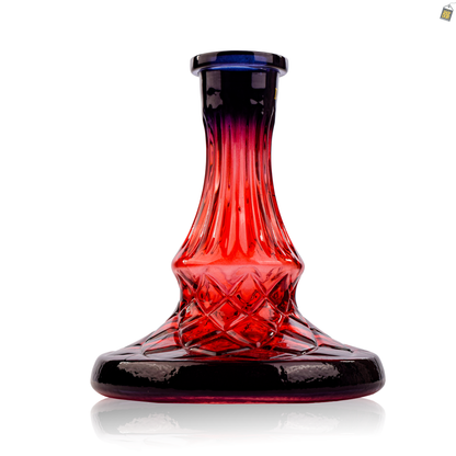 Shentai Hookah Glass Replacement Base - Red (Rubber)