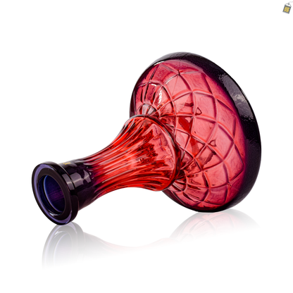Shentai Hookah Glass Replacement Base - Red (Rubber)