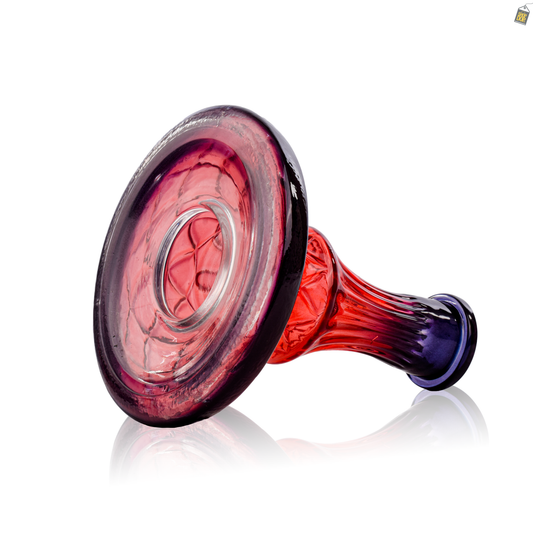 Shentai Hookah Glass Replacement Base - Red (Rubber)