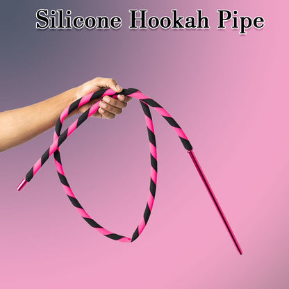 Silicone Hookah Pipe - Pink