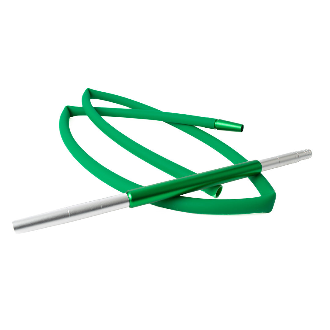 Silicone Pipe for Hookah - Green