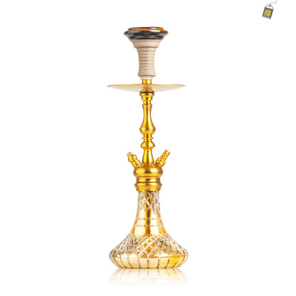 COCOYAYA Simba Hookah - Golden (Gold Base)