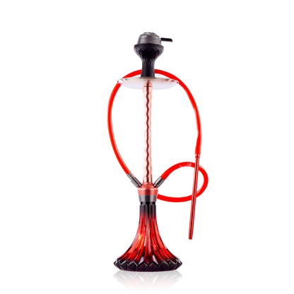 Sinqora Dual Pipe Hookah - Rose Gold