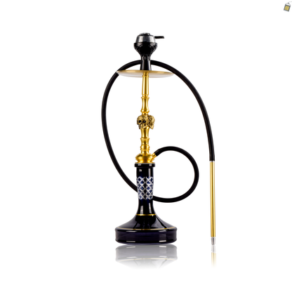 Skull Trinity 2.0 Hookah - Gold