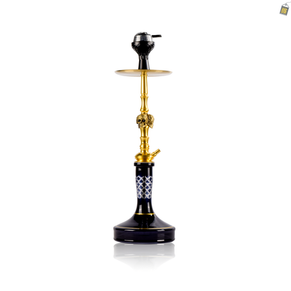 Skull Trinity 2.0 Hookah - Gold