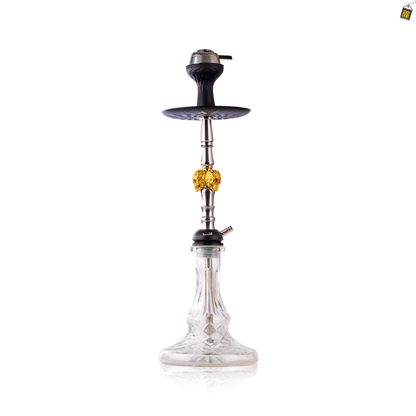 Skull Trinity Hookah - Gold