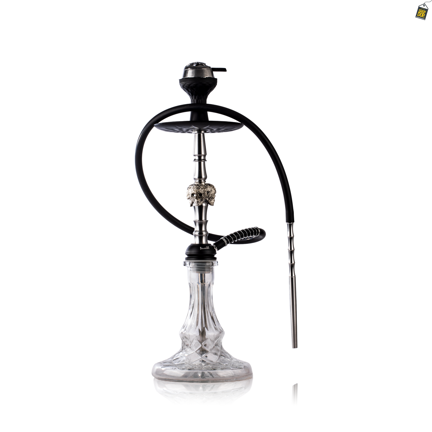 Skull Trinity Hookah - Silver