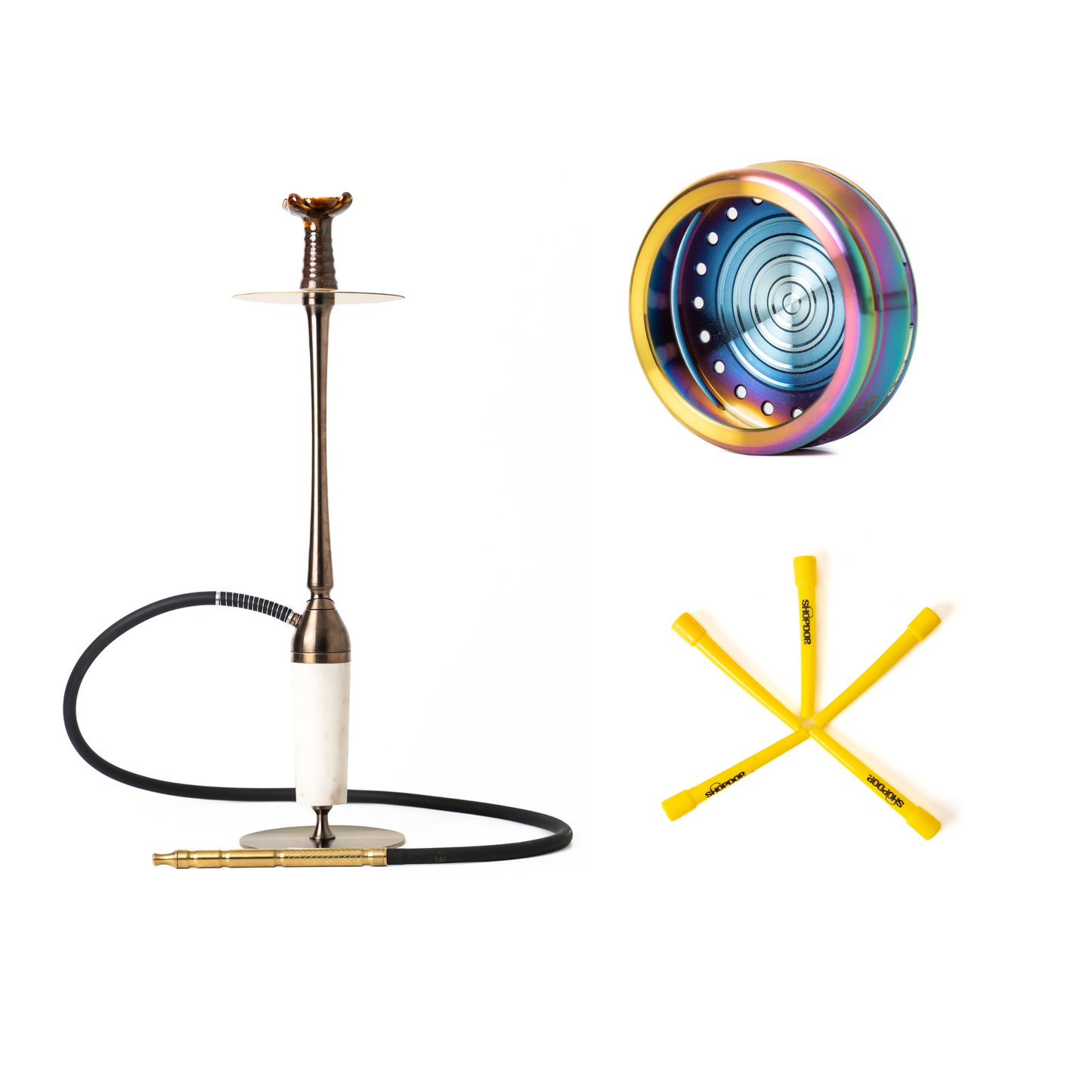 Cocoyaya Slim Sterling (Bronze) Hookah Combo (FREE)