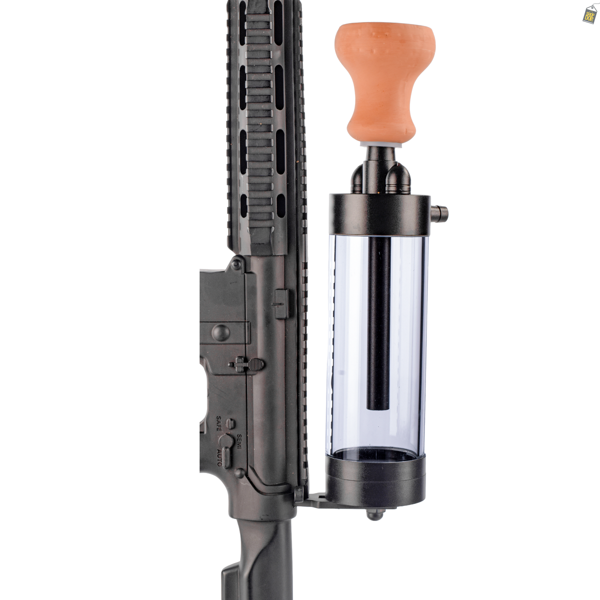 Sniper Hookah with LED Light - Black