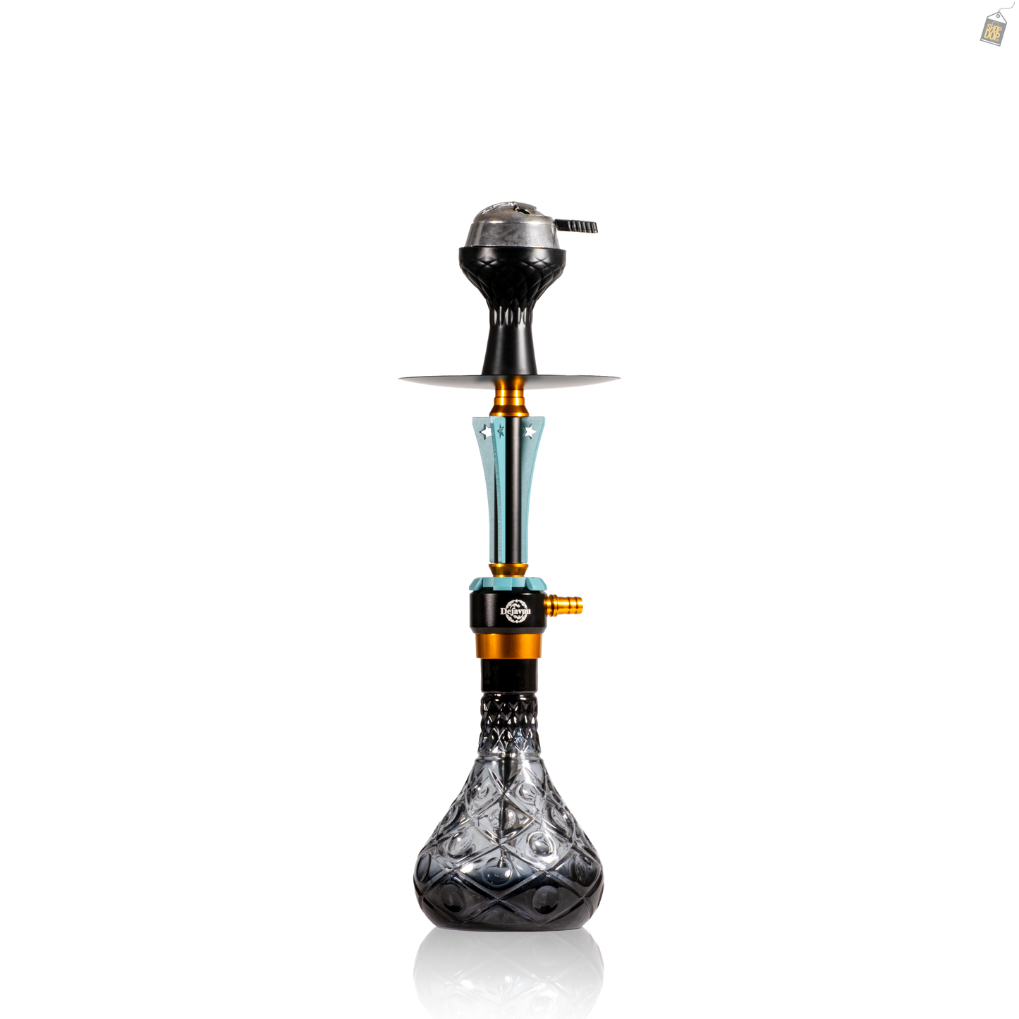 Sociomate Hookah with Bag - Silver