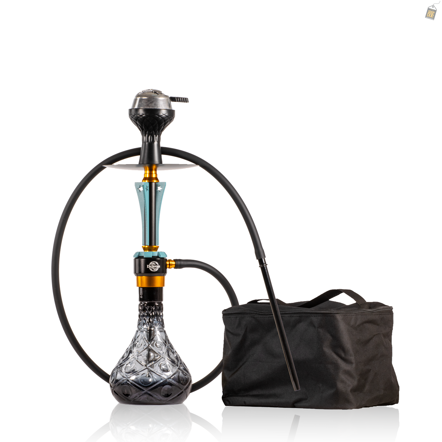 Sociomate Hookah with Bag - Silver