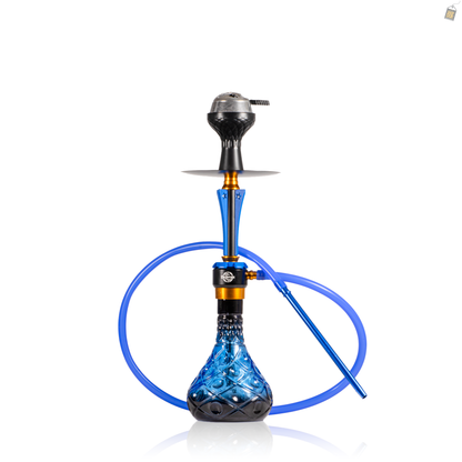 Sociomate Hookah with Bag - Blue