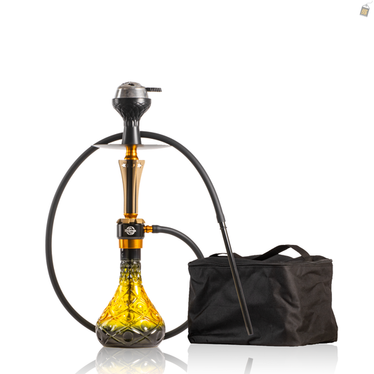 Sociomate Hookah with Bag - Coffee