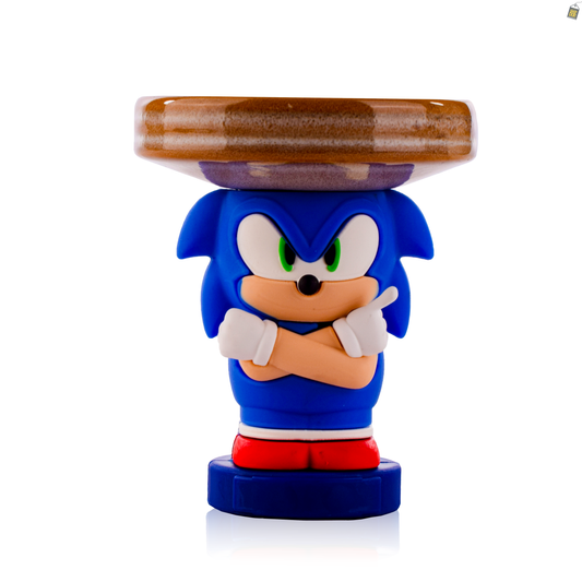 Sonic Ceramic Hookah Bowl - Light Brown