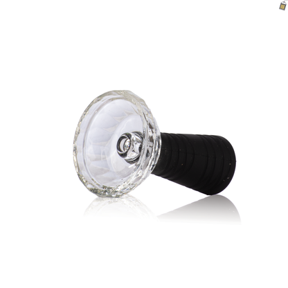 Space Glass Phunnel Hookah Bowl Chillum - Black