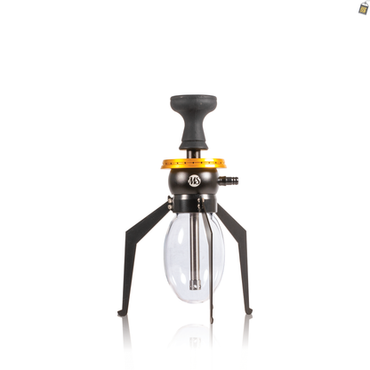 Spidy Hookah with 3 Legs - Golden