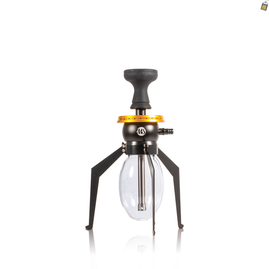 Spidy Hookah with 3 Legs - Golden